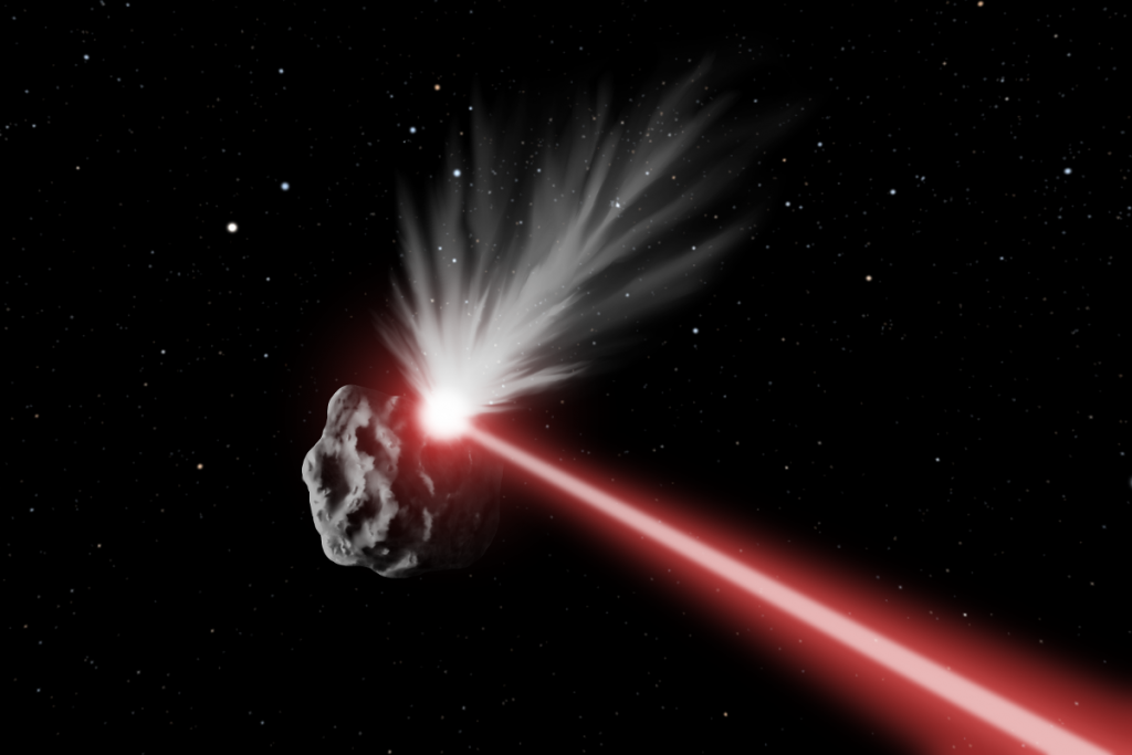 Asteroid Ablation by Directed Energy