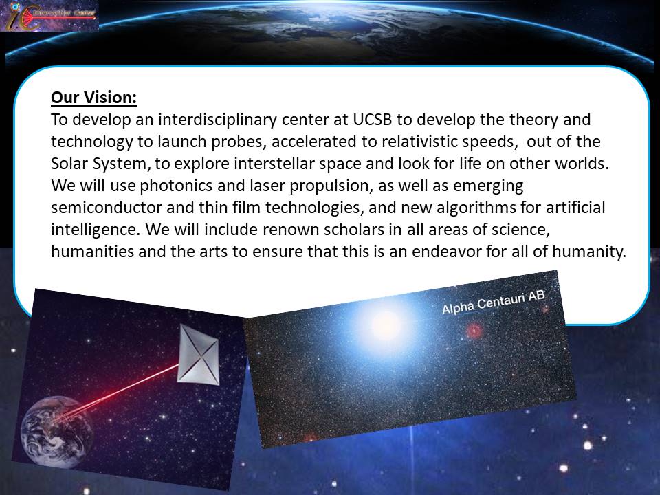 Vision for an Interstellar Center