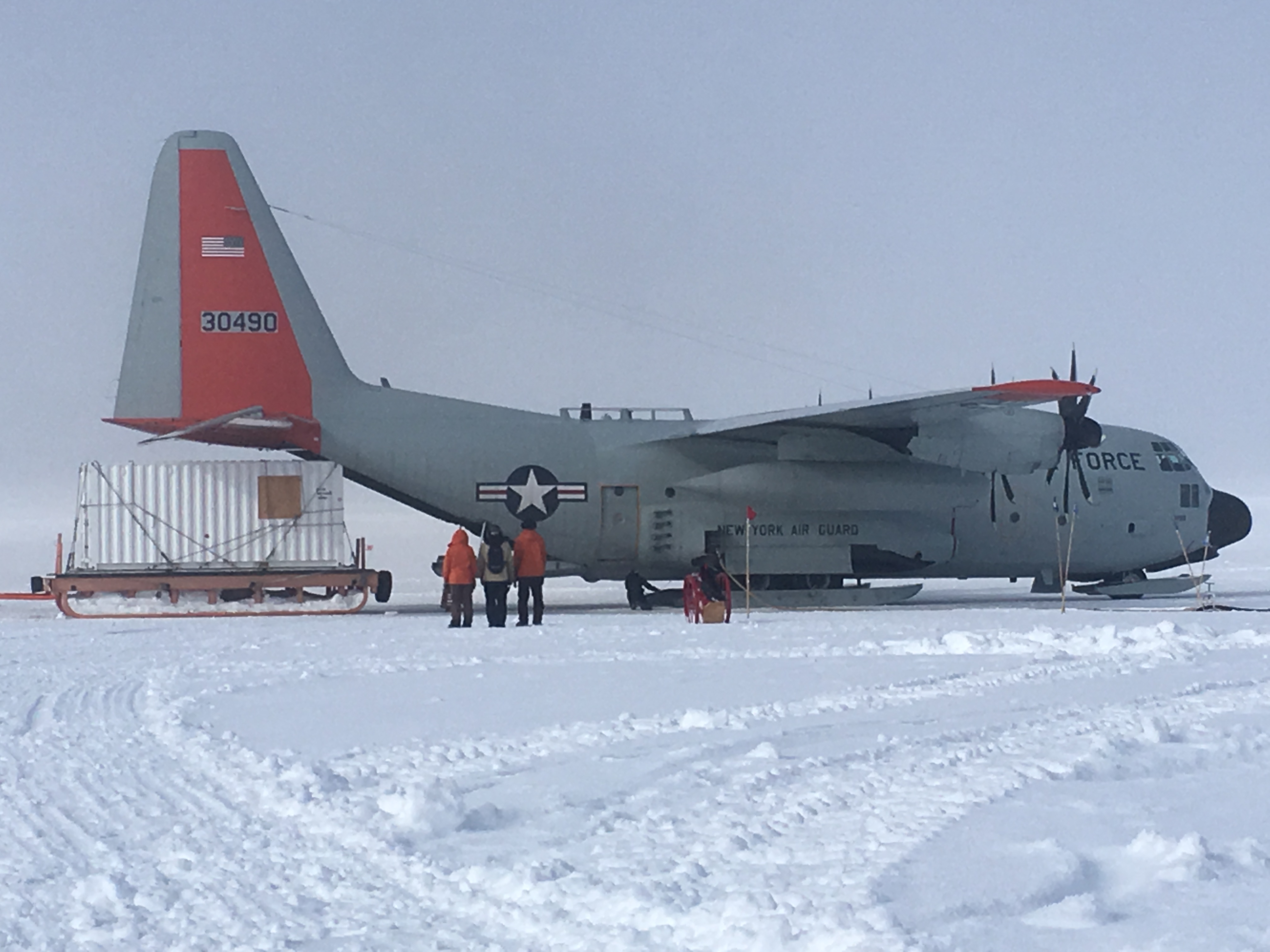 Loading up to go home on C-130